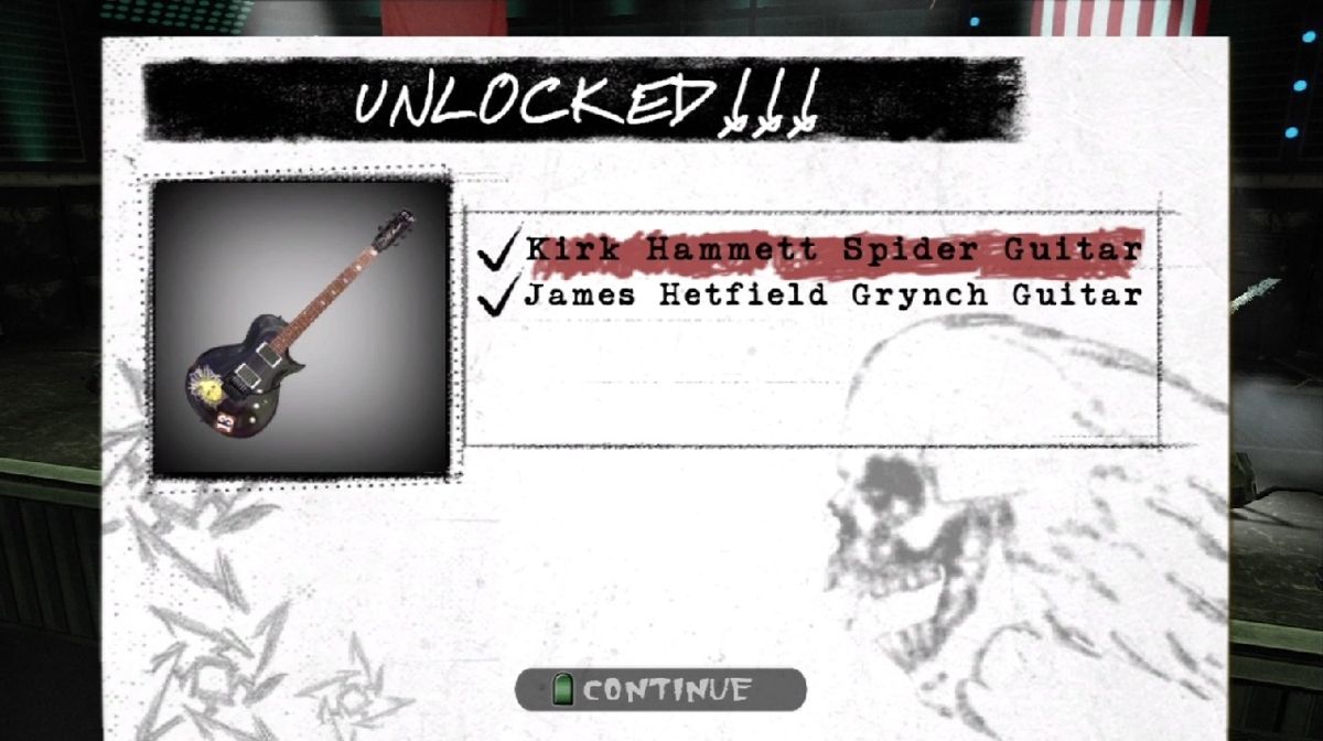 Guitar Hero: Metallica screenshot 4 for Wii